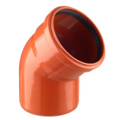 Отвод для наружной канализации 110/45° KGB, Ostendorf 220220