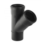 Тройник Silent-PP 50 х 50мм 45° Geberit 390.232.14.1