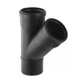 Тройник Silent-PP 50 х 50мм 45° Geberit 390.232.14.1