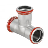 Geberit Тройник равнопроходной 15 мм, Mapress из углеродистой стали 21002