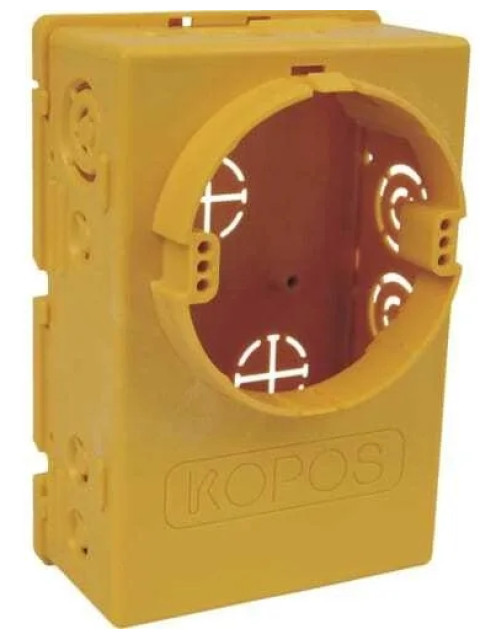 Коробка распределительная домофонная для полых стен 132х90х57 KOPOS KUH 1/L_NA