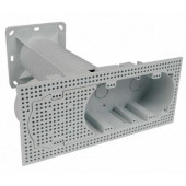 Коробка установочная тройная для утепленного фасада 100х230х247 мм FASAD  KOPOS KEZ-3_KB