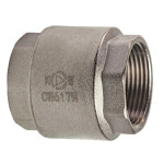 Обратный клапан с латунным золотником 1/2", никелированный Kromwell KW.502.04