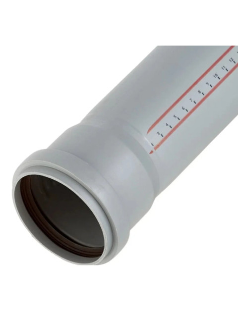 Труба канализационная 90х1000 мм Ostendorf 114040