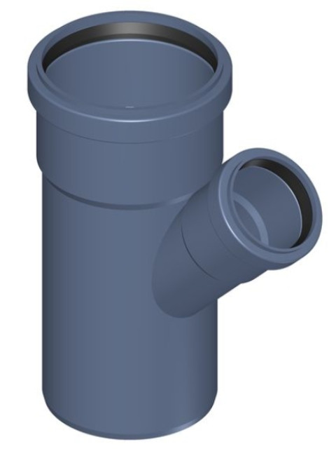 Тройник POLO-KAL NG 110х90 45° Poloplast P2839