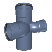 Крестовина со смещенными осями POLO-KAL NG 110хL75хR110 87,5°/180°, Poloplast P2273