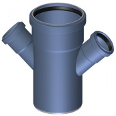 Крестовина POLO-KAL NG 110х50х50 45°/180°, Poloplast P2258