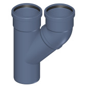 Тройник с параллельными входами POLO-KAL NG 110х110, Poloplast P2294