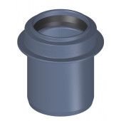 Переходной короткий патрубок POLO-KAL NG 50х40, Poloplast P2330