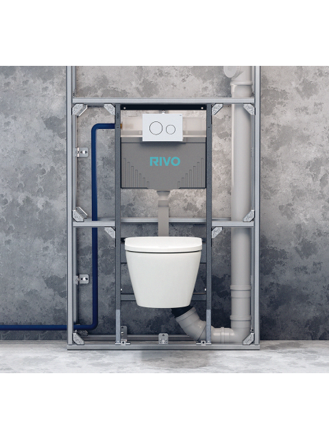 Инсталляция для унитаза со сливным баком Rivo Set A 200001-2