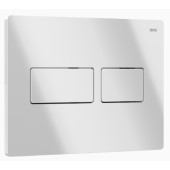 Панель двойного смыва RIVO Touch Lux для смывных баков RIVO Set A, Белый глянец 301004