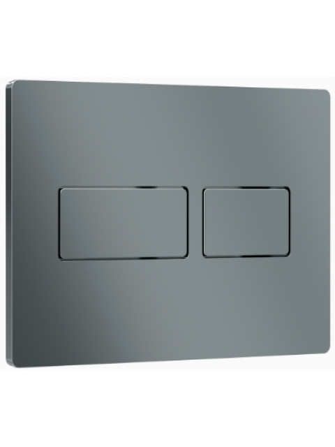 Панель двойного смыва RIVO Touch Lux для смывных баков RIVO Set A Хром матовый 301001