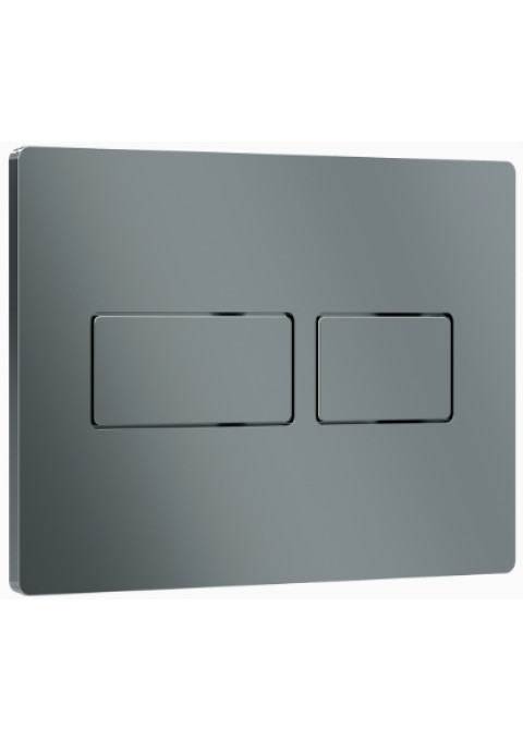 Панель двойного смыва RIVO Touch Lux для смывных баков RIVO Set A Хром матовый 301001