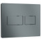 Панель двойного смыва RIVO Touch Lux для смывных баков RIVO Set A Хром матовый 301001