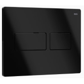 Панель двойного смыва RIVO Touch Lux для смывных баков RIVO Set A Черный глянец 301006