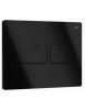 Панель двойного смыва RIVO Touch Lux для смывных баков RIVO Set A Черный глянец 301006