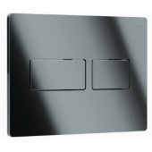 Панель двойного смыва RIVO Touch Lux для смывных баков RIVO Set A Хром глянцевый 301002