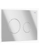 Панель двойного смыва RIVO Touch Neo для смывных баков RIVO Set A. Белый глянцевый.303004