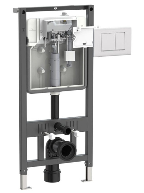 Инсталляция Рехау NOVAFLOW для подвесного унитаза 19101011001-2