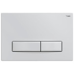 Панель смыва РЕХАУ NOVA LONG 001 прямоугольные клавиши, пластик, белый, глянец 19102301001