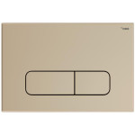 Панель смыва РЕХАУ NOVA ELLIPSE 001 овальные клавиши, пластик, золото матовый 19102151001