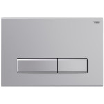 Панель смыва РЕХАУ NOVA LONG 001 прямоугольные клавиши, пластик, серебро матовый 19102331001