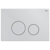 Панель смыва РЕХАУ NOVA ORB 001 круглые клавиши, пластик, белый, глянец 19102201001