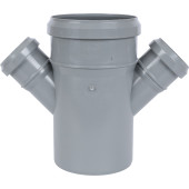 Крестовина одноплоскостная 110х50х50/45° Sinikon серая 506008.R