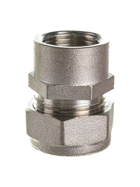 Муфта переходная ВР (F) 15х1/2 EF латунь никелированная Stahlmann 2217153