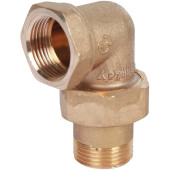 Разъемное угловое соединение (американка) латунное 3/4" ВР-НР, Stout SFT-0058-000034