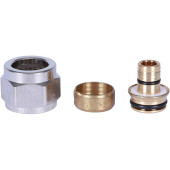 Фитинг компрессионный евроконус для труб PEX-AL-PEX 16х2,6х1/2" Stout SFC-0026-162612