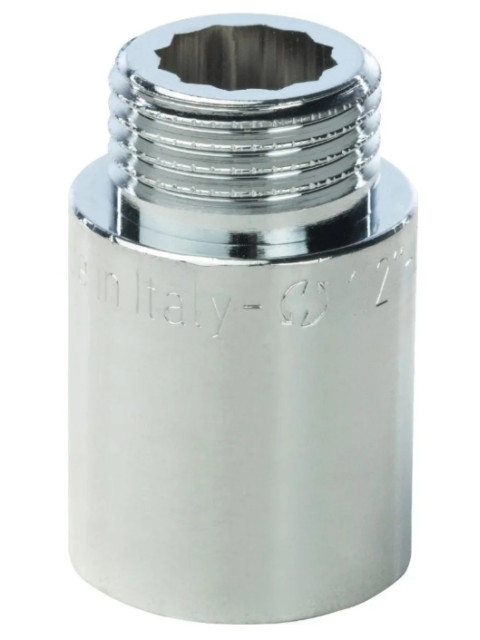 Удлинитель Stout 1/2"х 100мм ВР-НР хромированный SFT-0069-012100