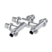 Двойной тройник TECEflex 16x16x16 718501