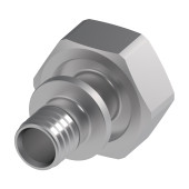 Соединение прямое TECEflex 16х3/4" с ВР Евроконус, никелированная латунь 7136161