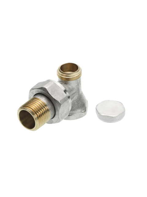 Вентиль на обратную подводку TECE R 1/2" x Rp 1/2", угловой 8740434
