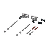 Комплект крепление модуля TECEprofil с регулировкой глубины монтажа и быстрой фиксацией, 9380014