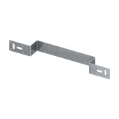 Монтажная пластина TECE из оцинкованной стали для двух настенных уголков 720528