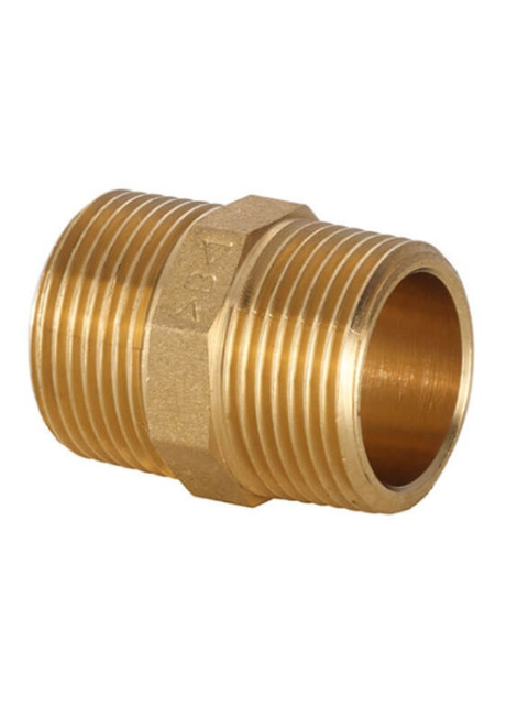 Ниппель 1/2" НР-НР бронза CONEX BÄNNINGER 3280004000000