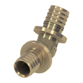 Уголок соединительный 45° TECEflex 25 x 25, латунь 767125