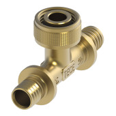 Быстросъемное соединение TECEflex 16х1/2"х16 тройник, кремнистая бронза 708633