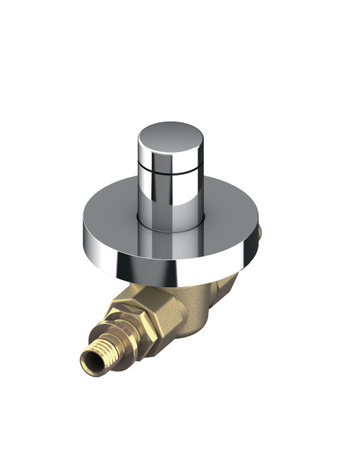 Шаровой кран TECEflex 16х16 с декоративным колпачком 751116
