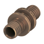Соединение труба-труба 25x25 TECEflex, бронза 706225