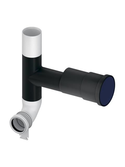 Сливной патрубок TECEprofil DN 50 «правый» 45° с вентиляционным отводом 9820127