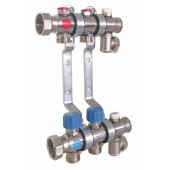 Коллектор TECE 1"х3/4" Ек 12 контуров с термостатическими клапанами 340162