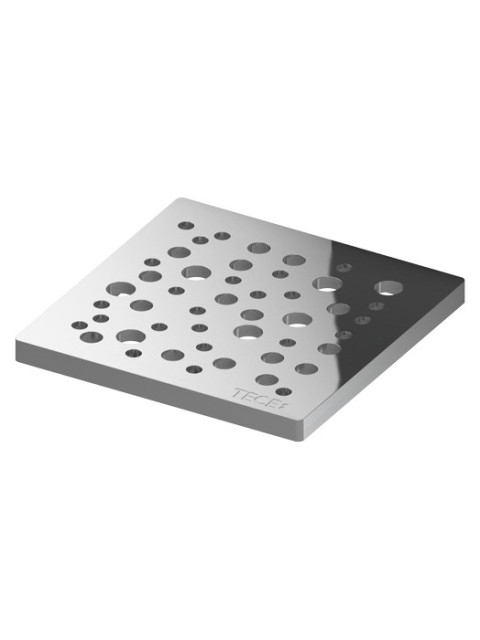 Декоративная решетка TECE drops из нержавеющей стали, полированная 3100001