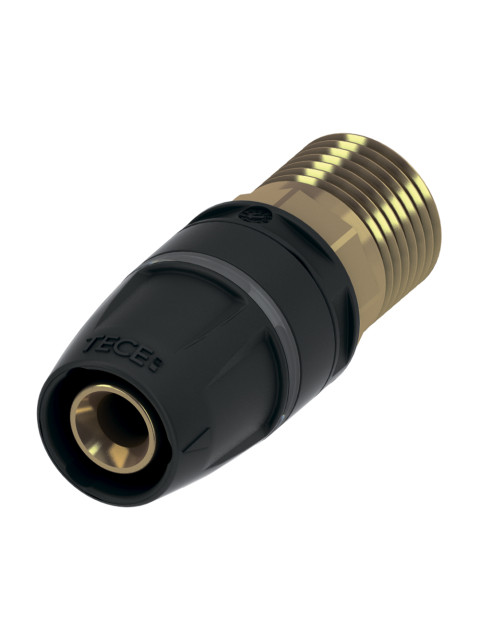 Соединение прямое TECElogo-Push 20 x Rp 1/2" с ниппелем, латунь 8610104