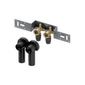 Монтажный комплект TECElogo 16 × Rp 1/2" с настенными уголками для подключения радиатора 8740407