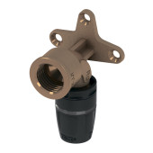 Настенный уголок TECElogo-Push 16 x Rp 1/2", бронза 8723002