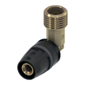 Уголок TECElogo-Push 16 x Rp 1/2" соединительный с ниппелем, латунь 8610302