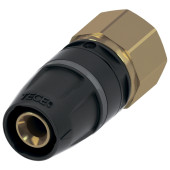 Соединение прямое TECElogo-Push 16 x Rp 1/2" с внутренней резьбой, латунь 8610002
